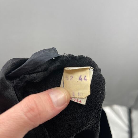 Vintage Union Made Satin Pants Womens 24" Waist Flare Bell Bottom High Waist - Picture 15 of 16